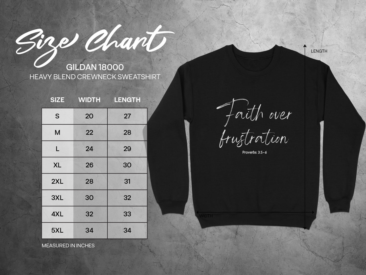 Faith Over Frustration Sweatshirt product type