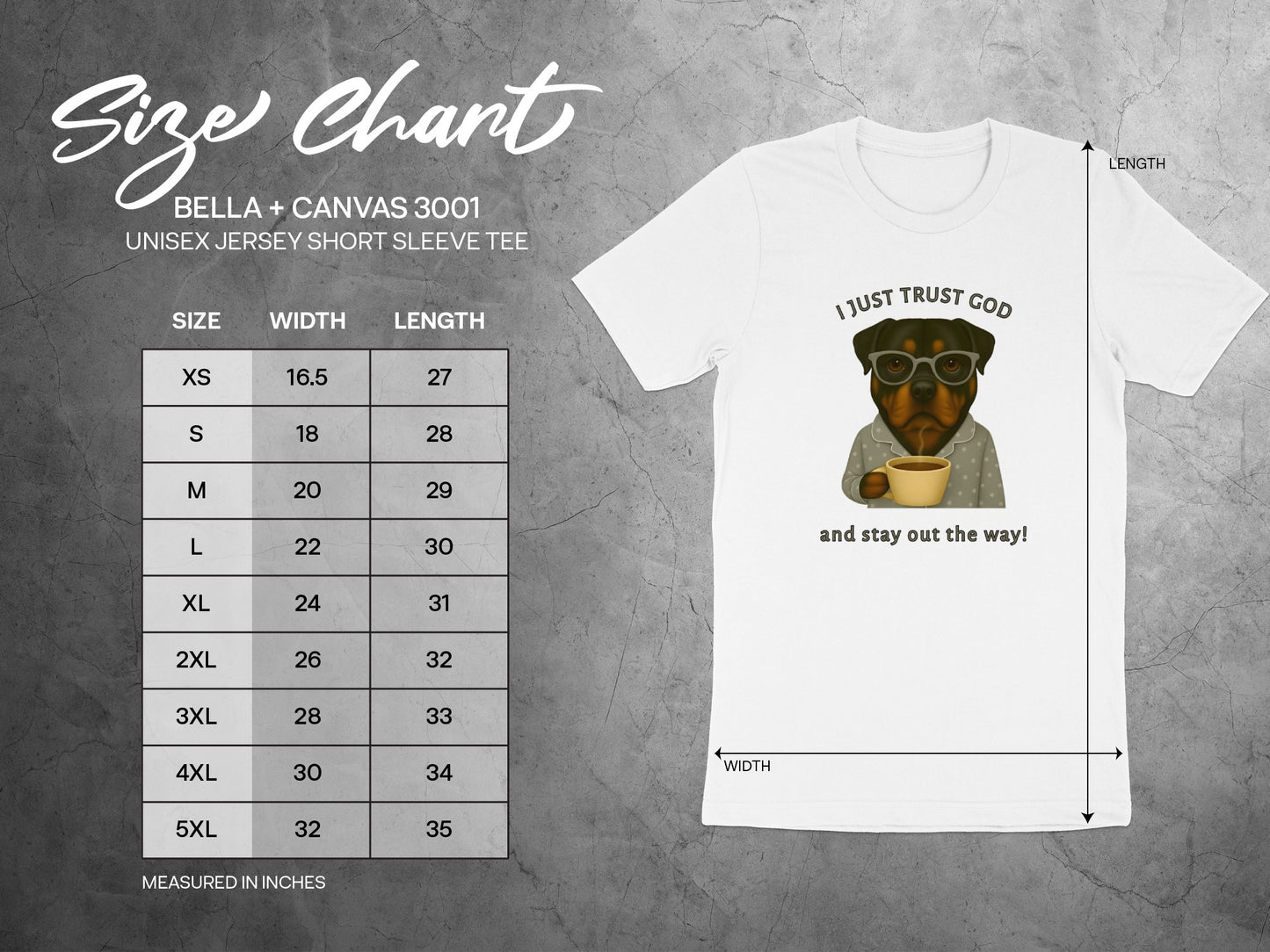 I Just Trust God And Stay Out The Way Tee Shirt