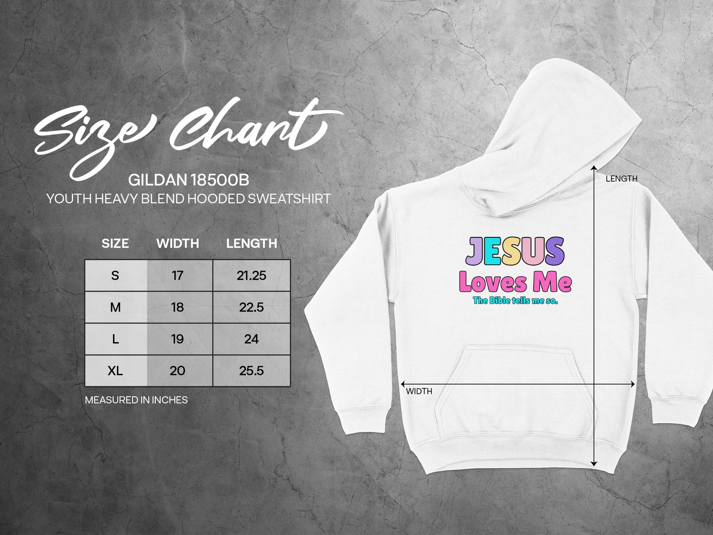 Jesus Loves Me The Bible Tells Me So Hoodie