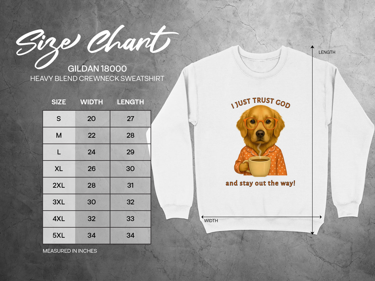 I Just Trust God And Stay Out The Way Sweatshirt