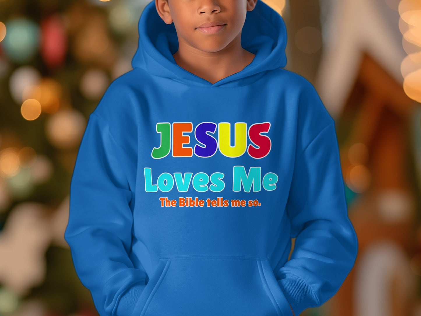 JESUS Loves Me The Bible tells me so. hoodie