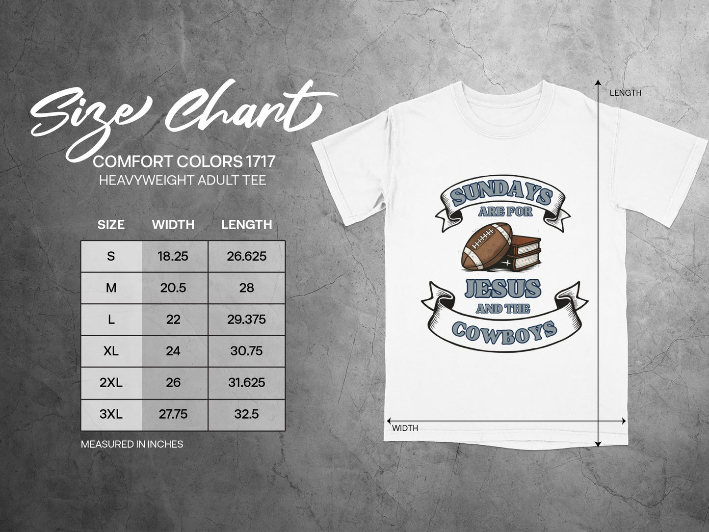 Sundays Are For Jesus And Cowboys T-Shirt