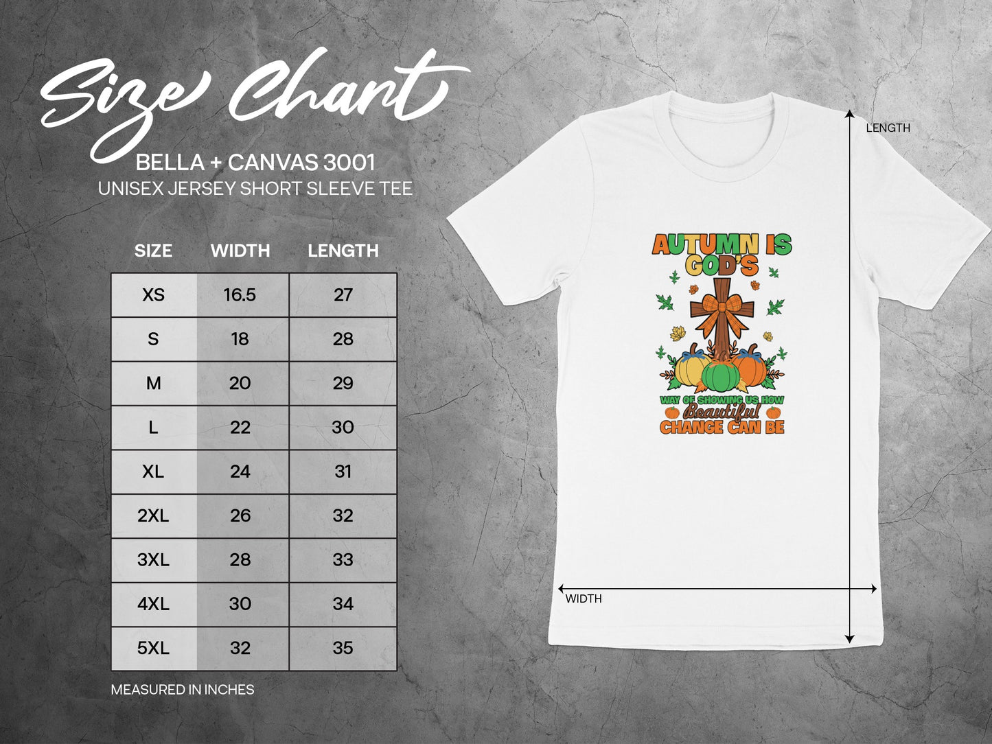 Autumn Is God's Pumpkin Graphic Tee for Fall Enthusiasts