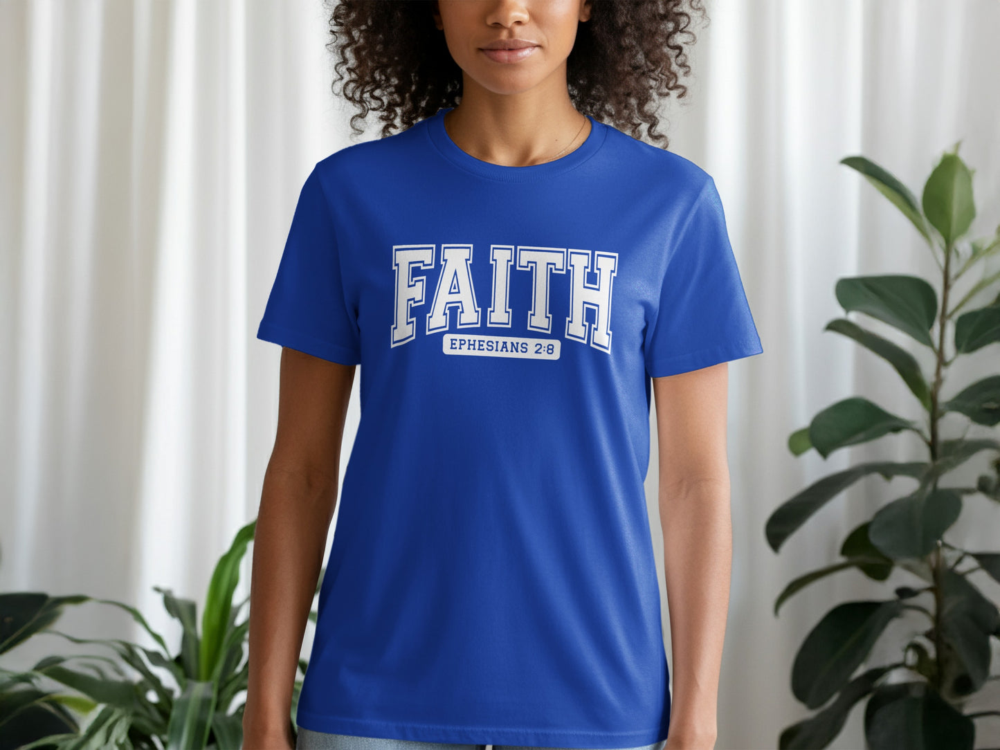 FAITH EPHESIANS 2:8 Inspirational Message Shirt
