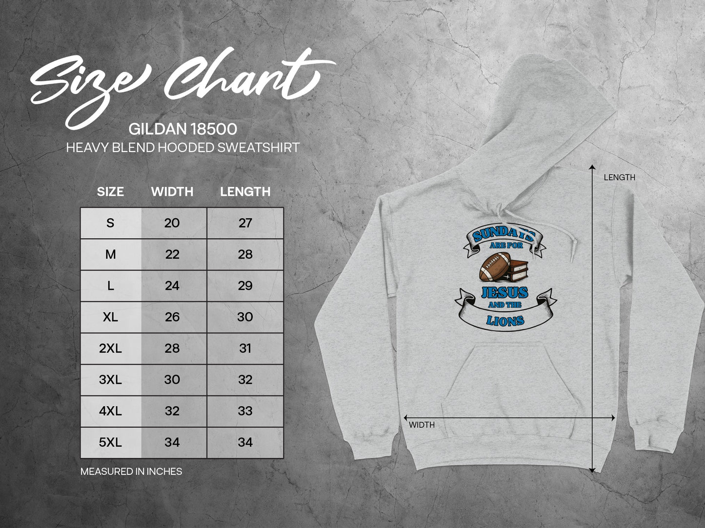 Sundays Are For Jesus And The Lions Sweatshirt product type