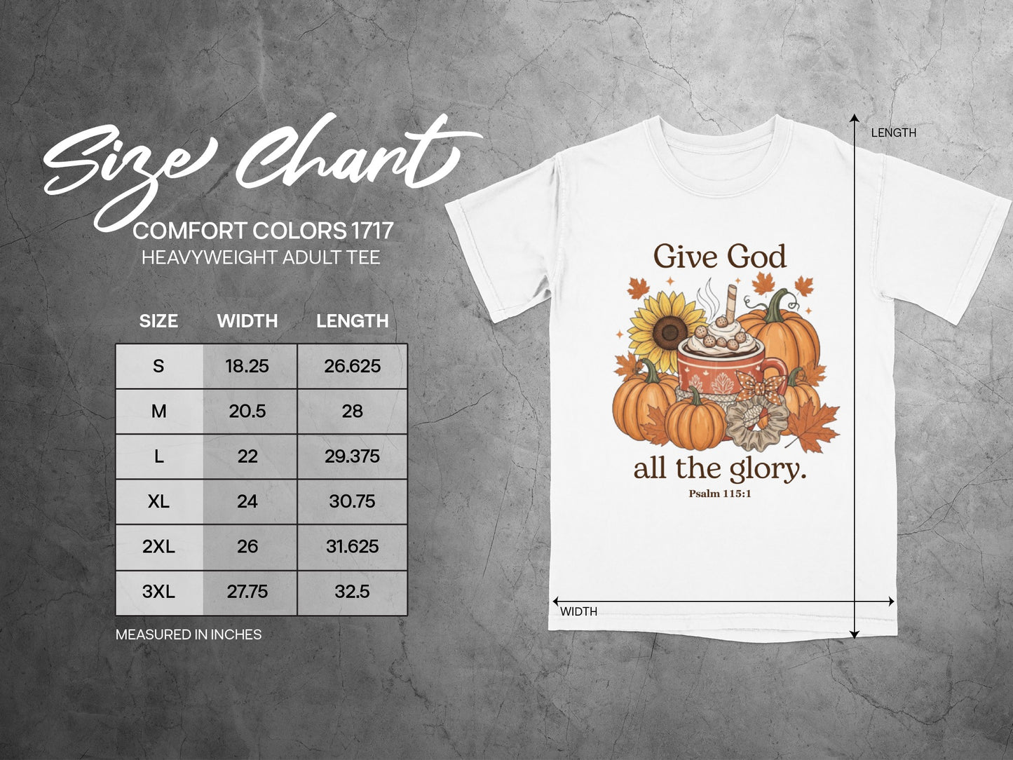 Give God All The Glory Religious Graphic Tee