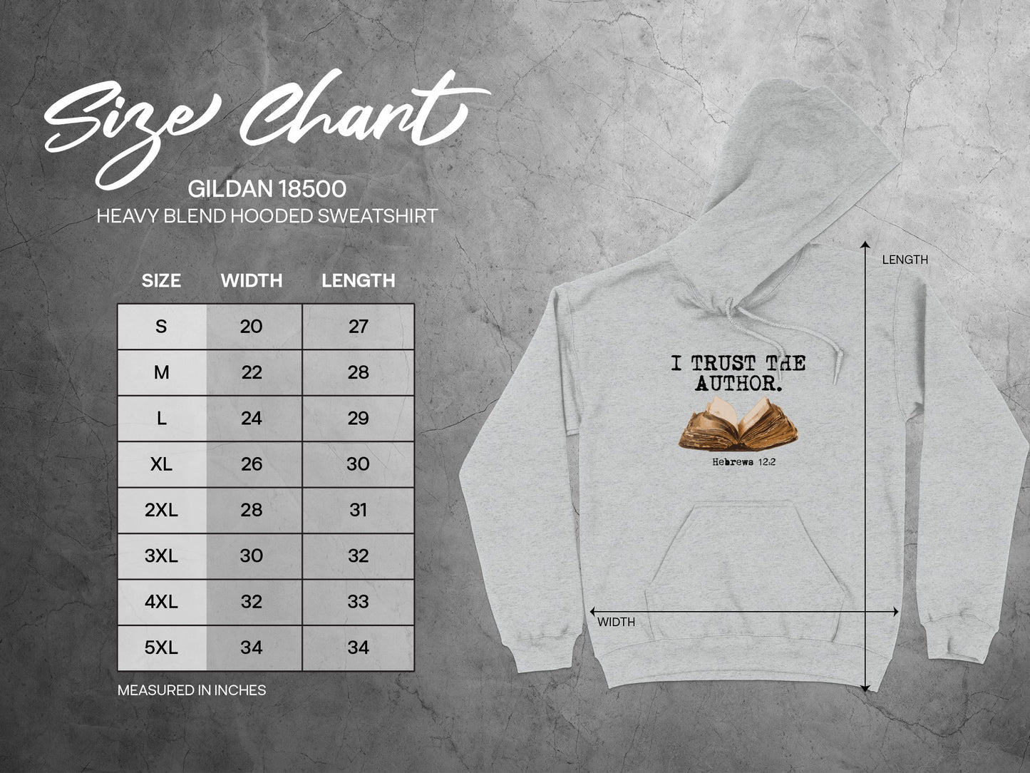 I Trust The Author Printed Sweatshirt product