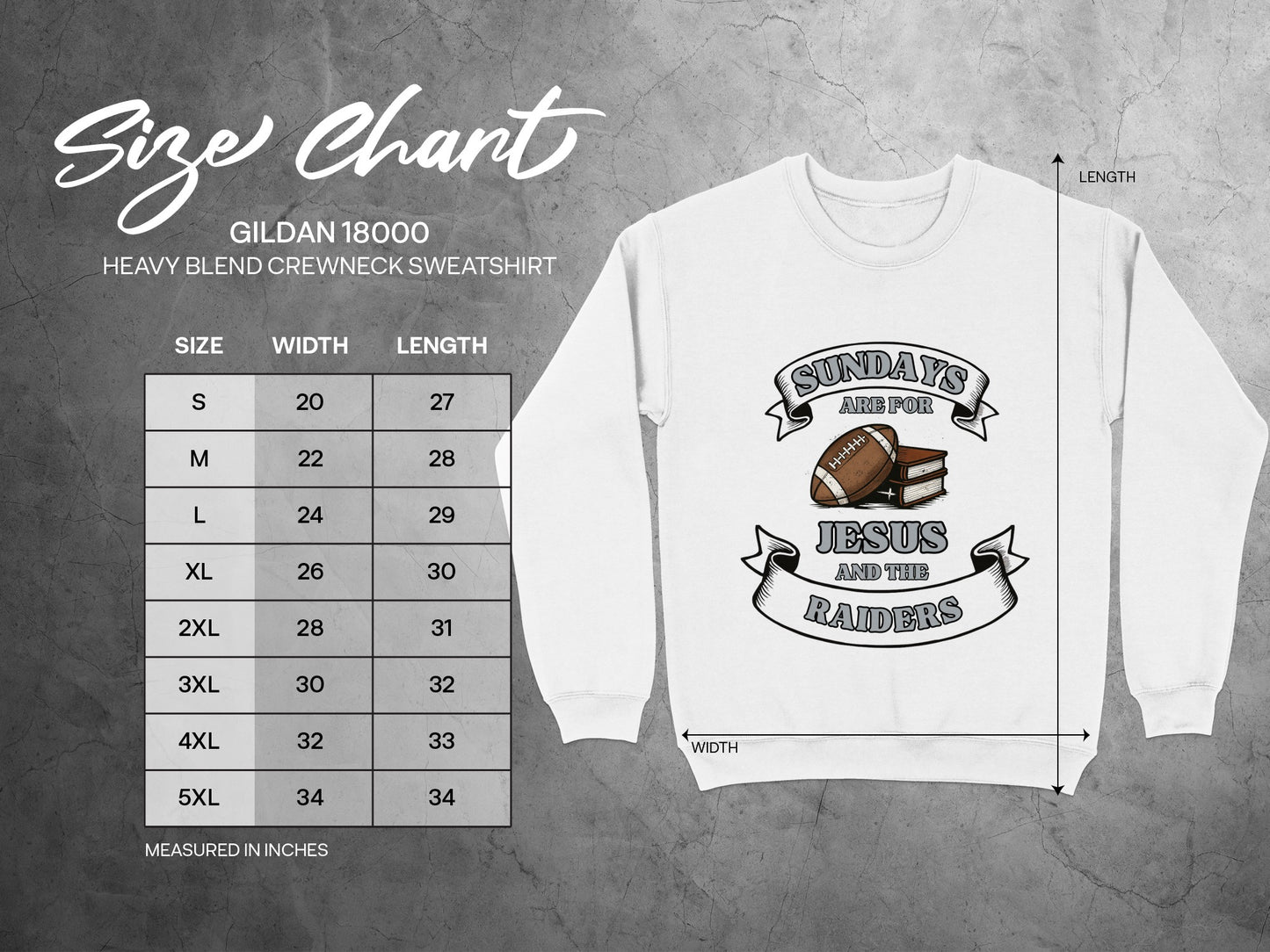 Sundays Are For Jesus And The Raiders Sweatshirt product type