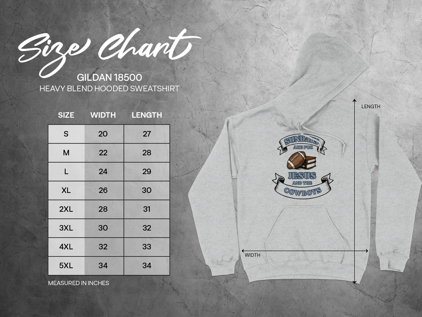 Sundays Are For Jesus And Cowboys Hoodie