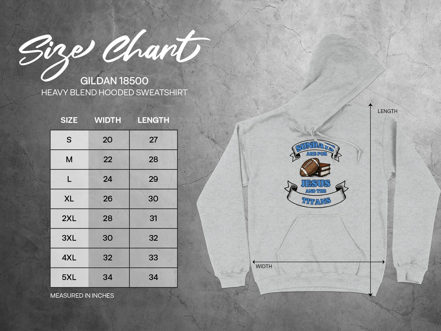 Skidmore and York Jesus Titans Sweatshirt product type