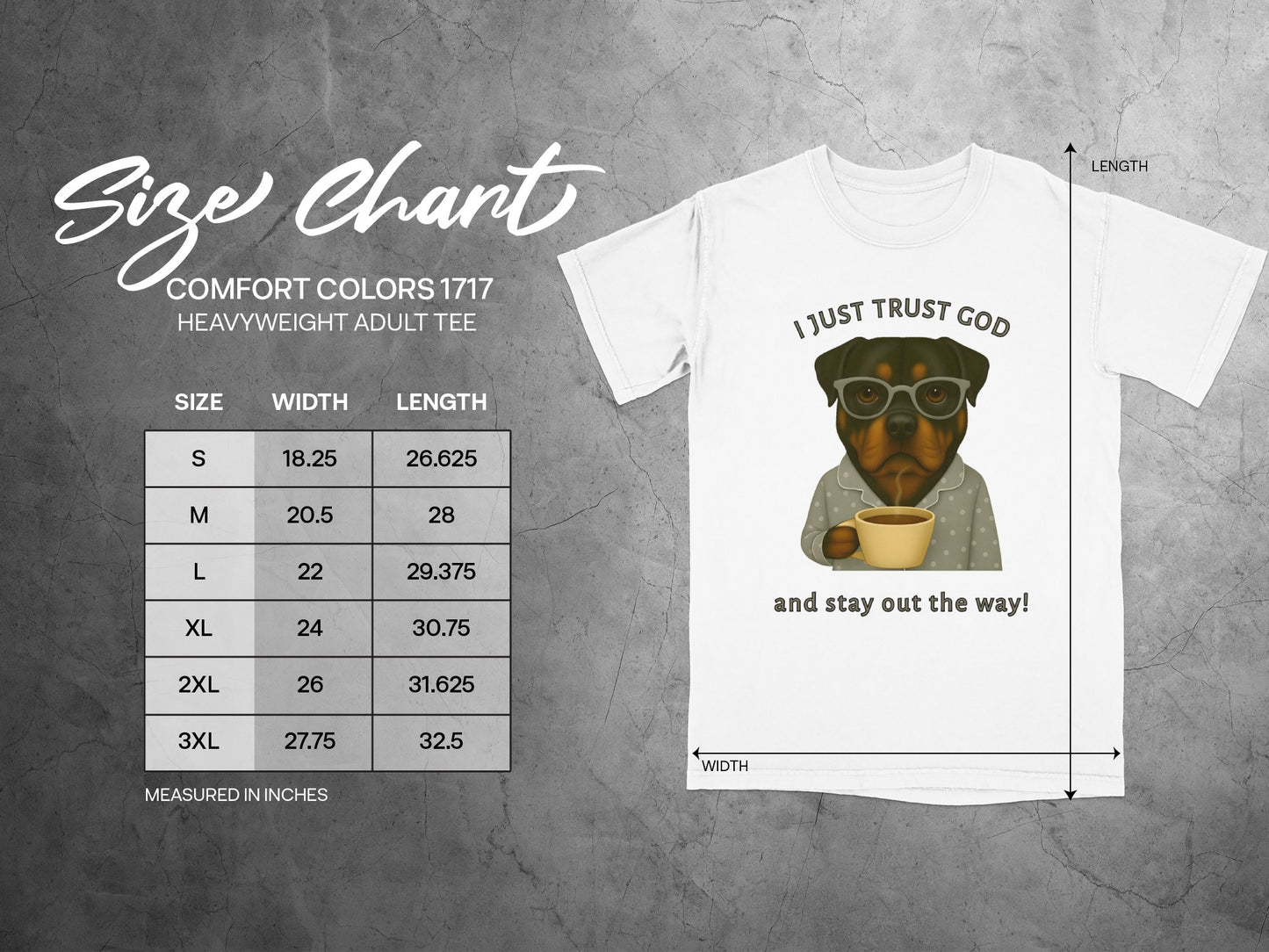 I Just Trust God and Stay Out the Way Tee Shirt