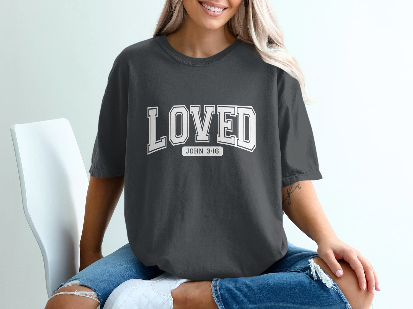 Loved John 3:16 Shirt with Comfortable Fit