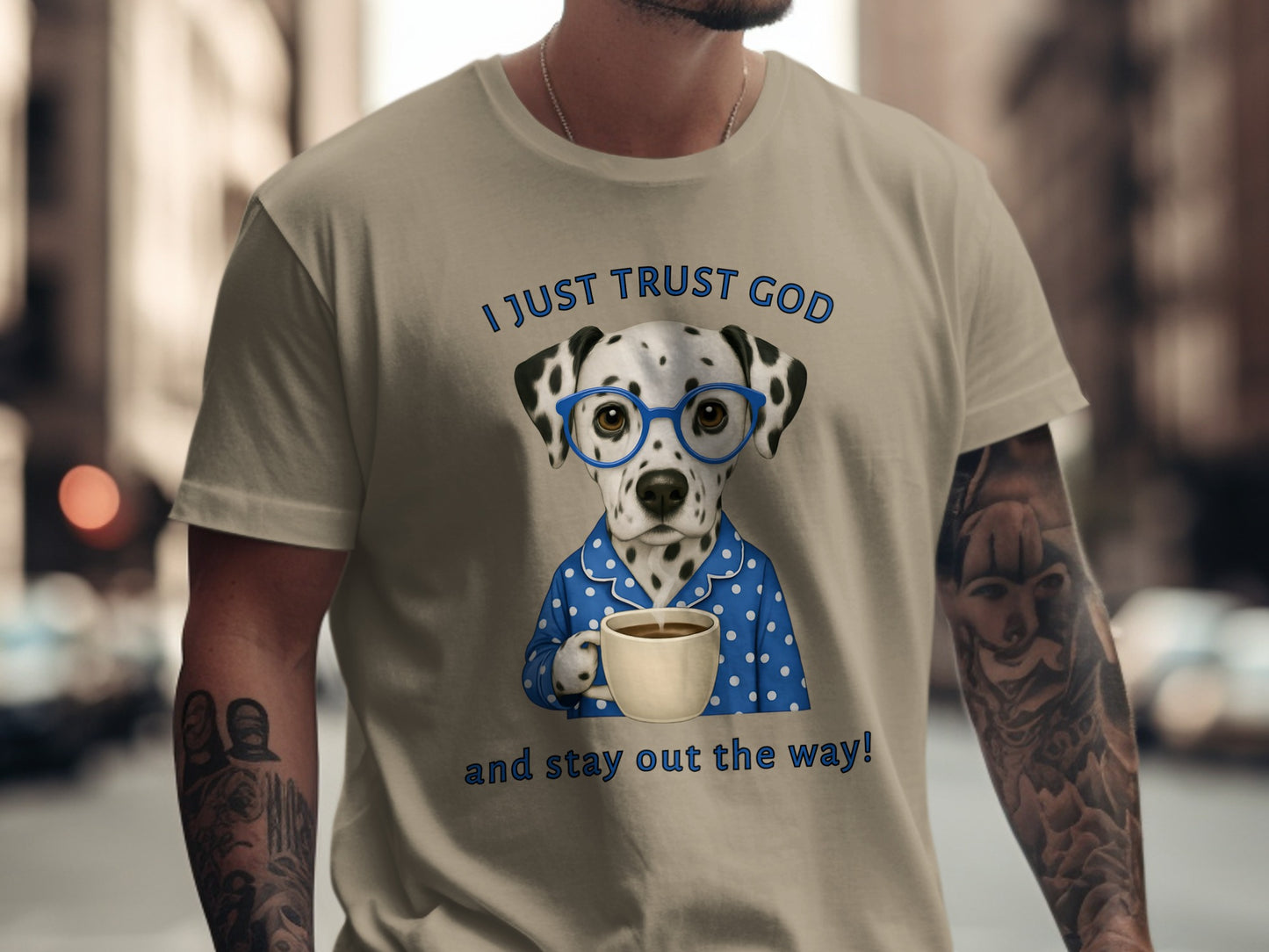I Just Trust God Stay Out the Way T-shirt