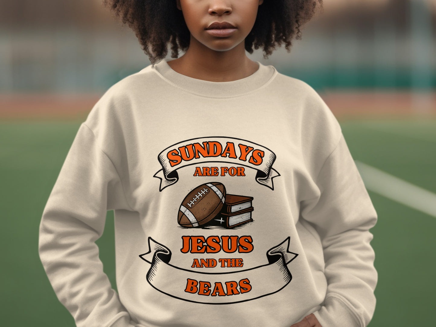 Sundays Are For Jesus And The Bears sweatshirt