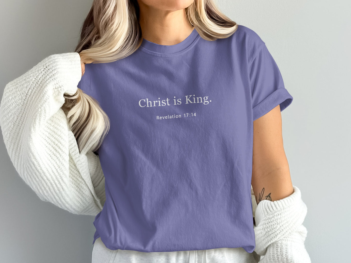 Christ is King Revelation 17 14 statement t-shirt product