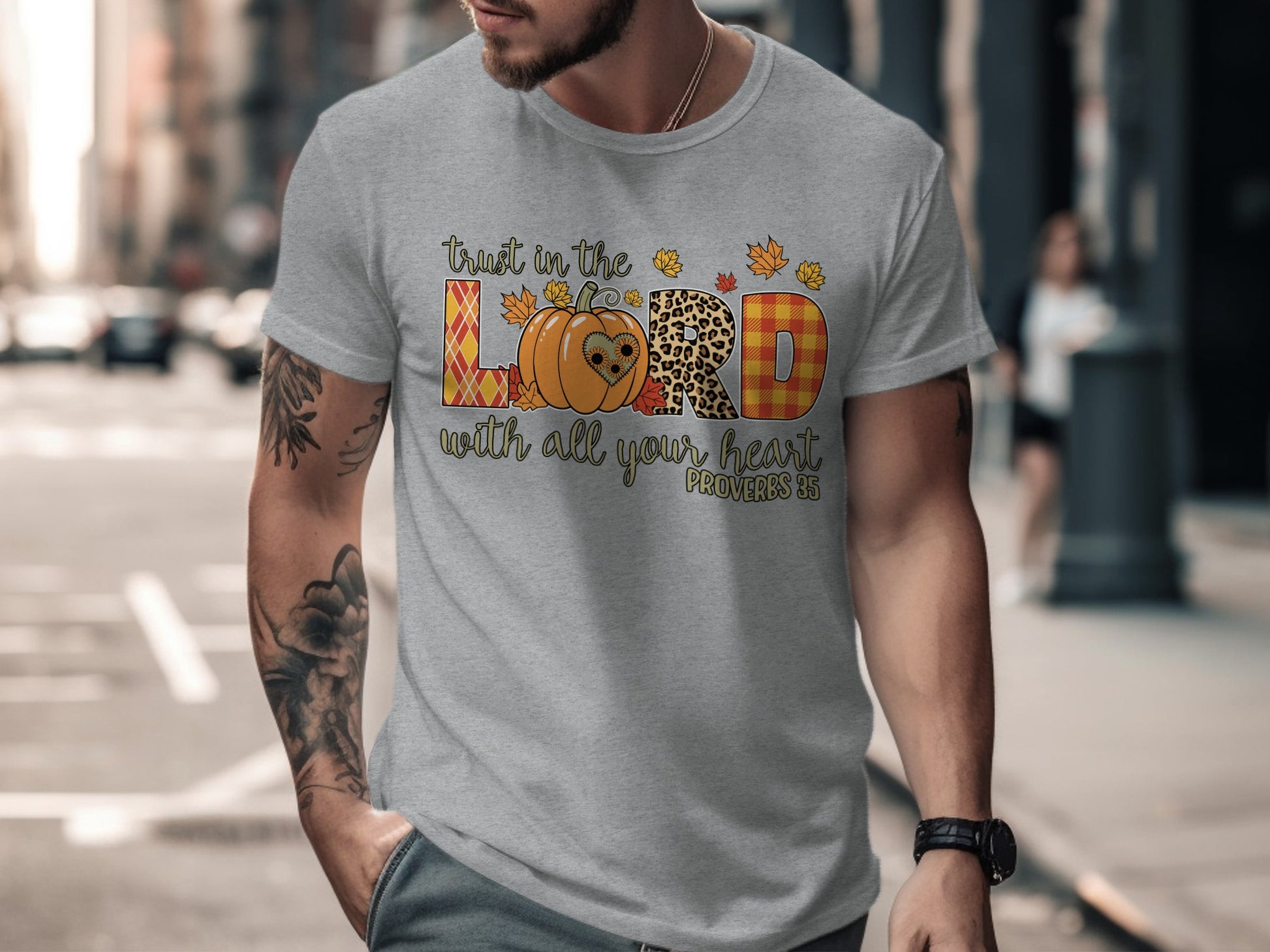 Trust in the Lord with all your heart Proverbs 3:5 shirt
