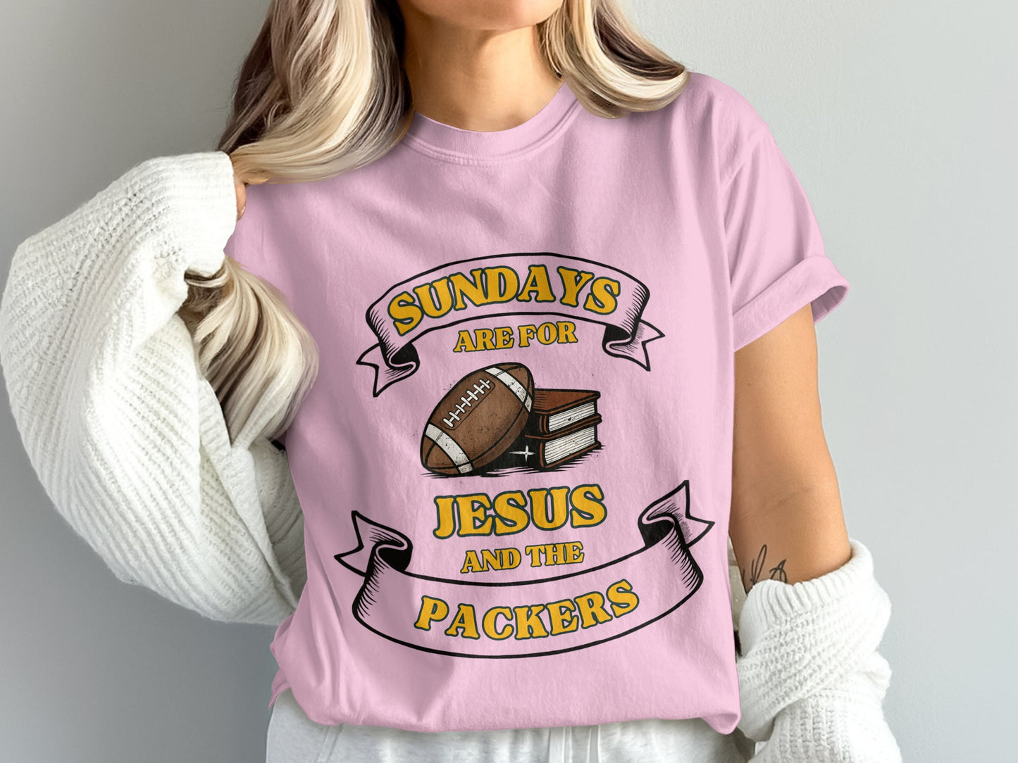 Sundays Are For Jesus And The Packers product type