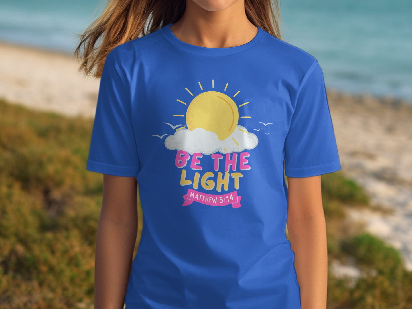 Be the Light Matthew 5:14 Inspirational Shirt