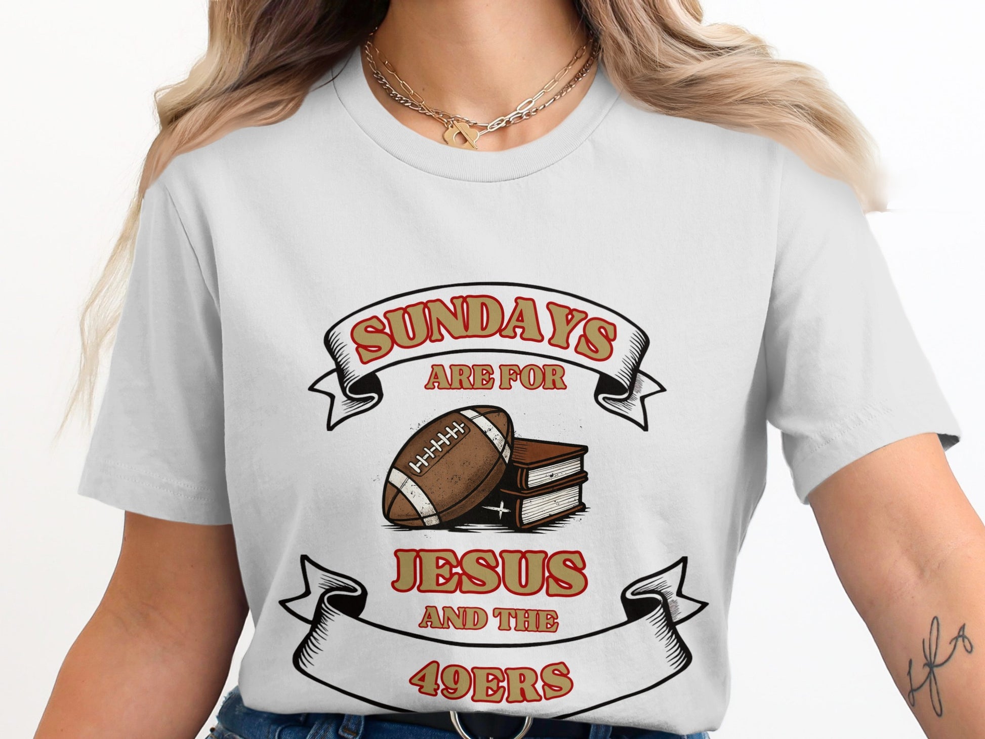 Sundays Are for Jesus and the 49ers Shirt product