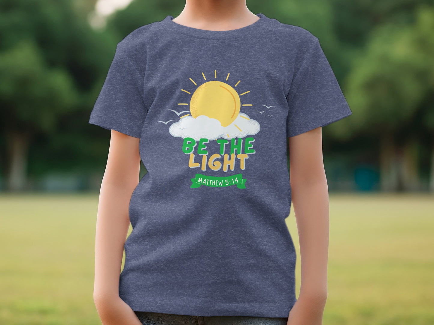 Be The Light Matthew 5 14 Inspirational T-shirt