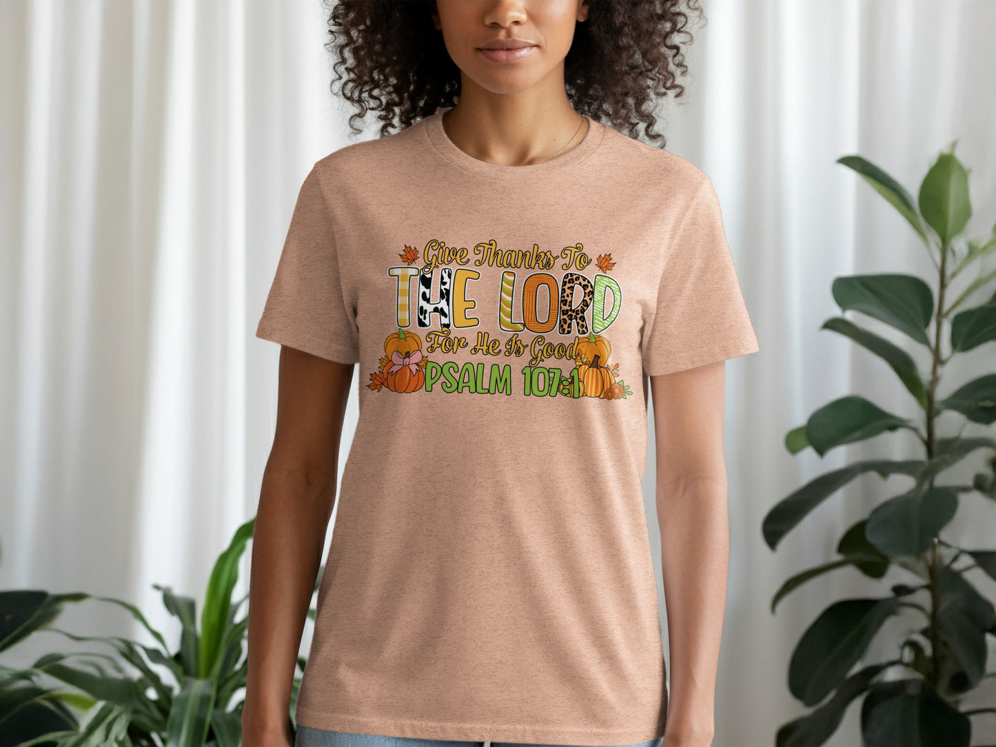 Give Thanks to the Lord for He is Good Psalm 107:1 product