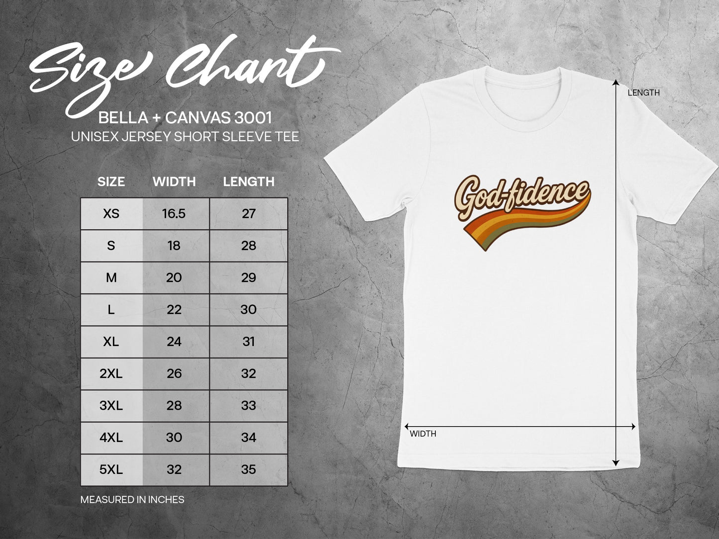 Godfidence Bella Canvas Jersey Short Sleeve Tee product