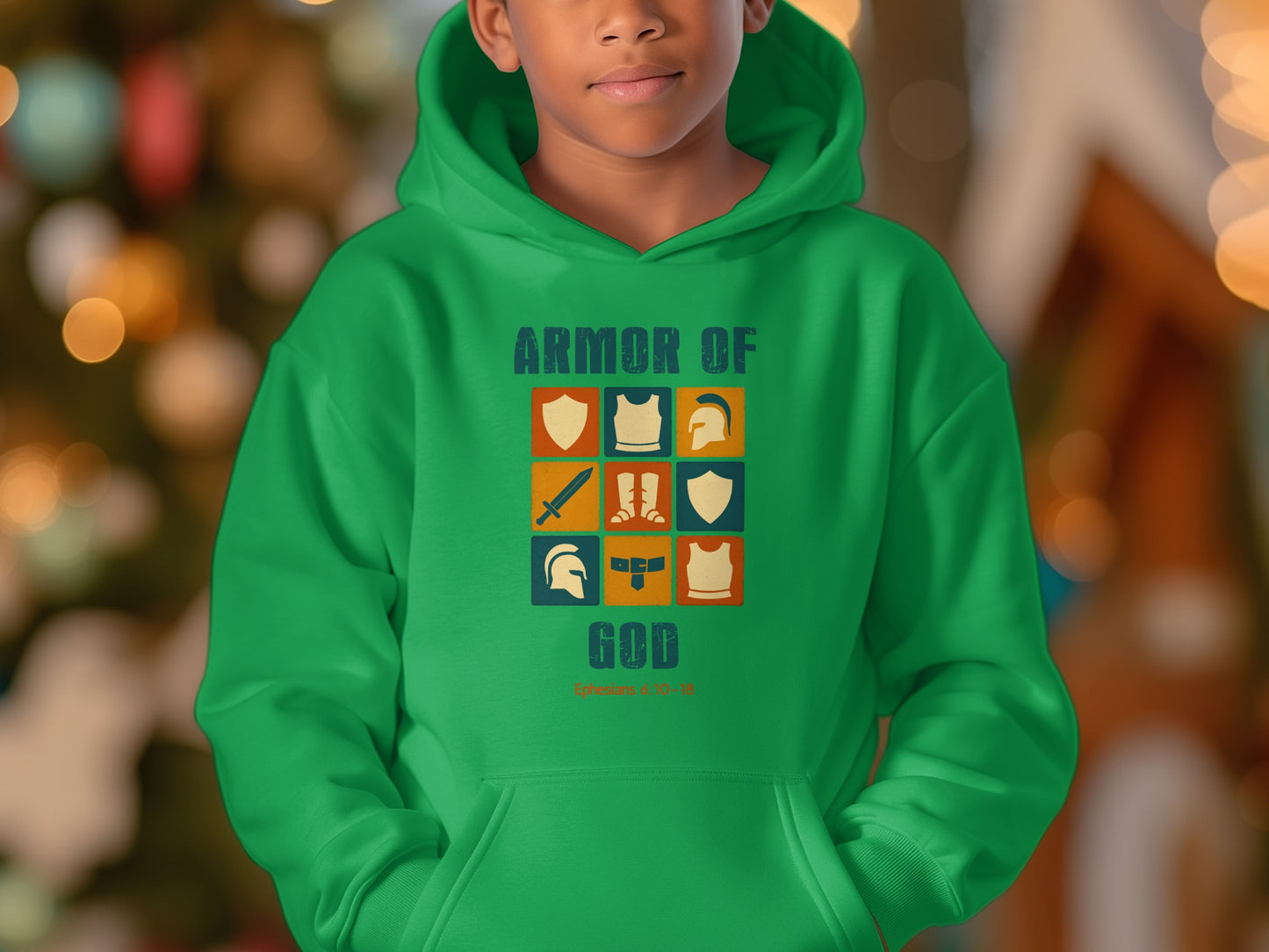 Armor of God Ephesians 6 10 Hoodie