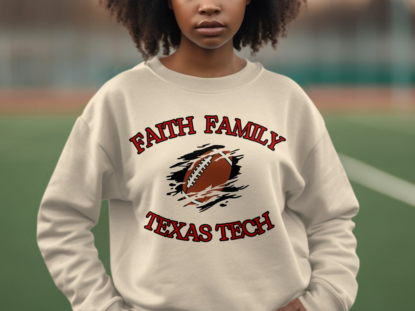 Faith Family Texas Tech Football apparel product type