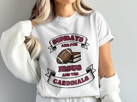 Sundays Are For Jesus And The Cardinals product type