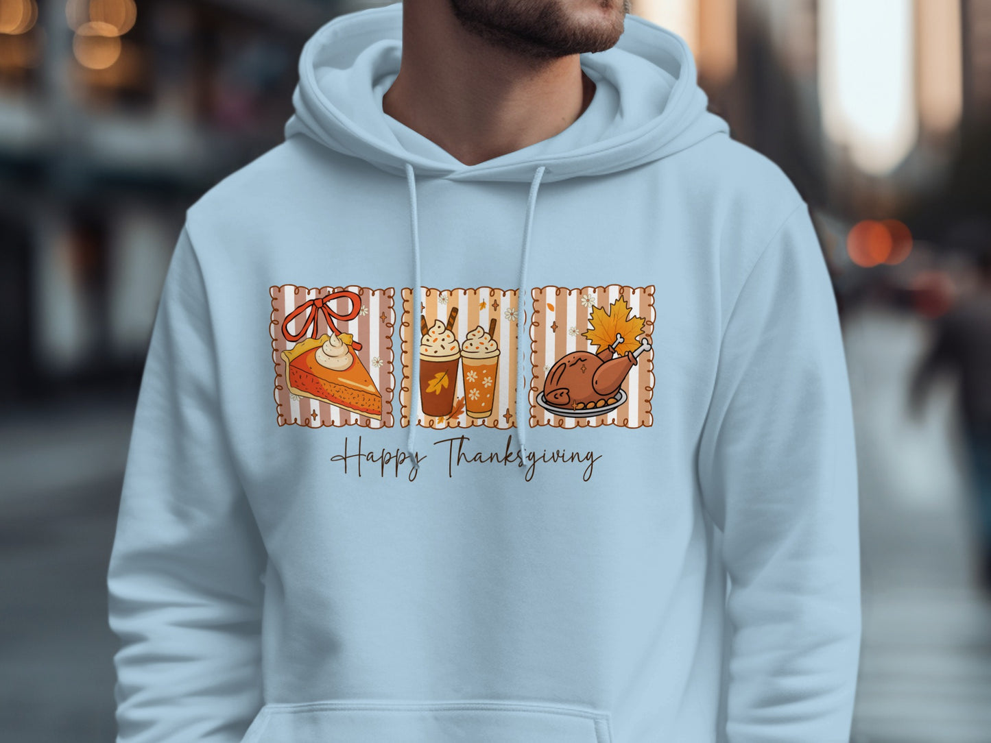 Happy Thanksgiving Graphic Hoodie Product