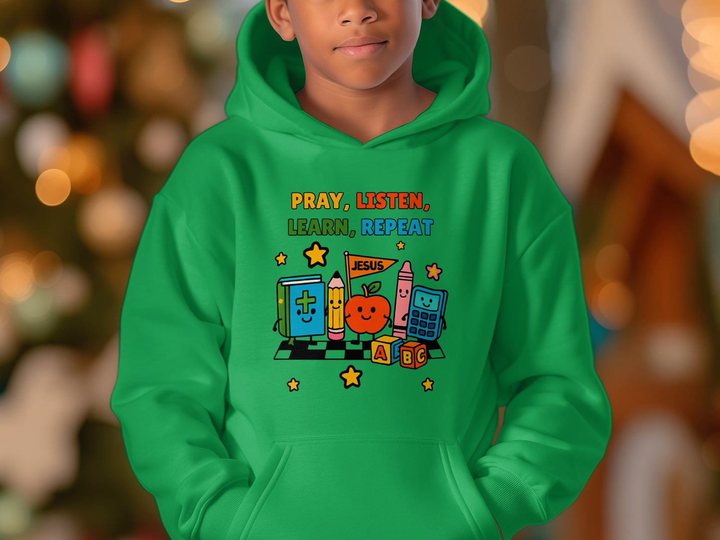 Pray Listen Learn Repeat Hoodie
