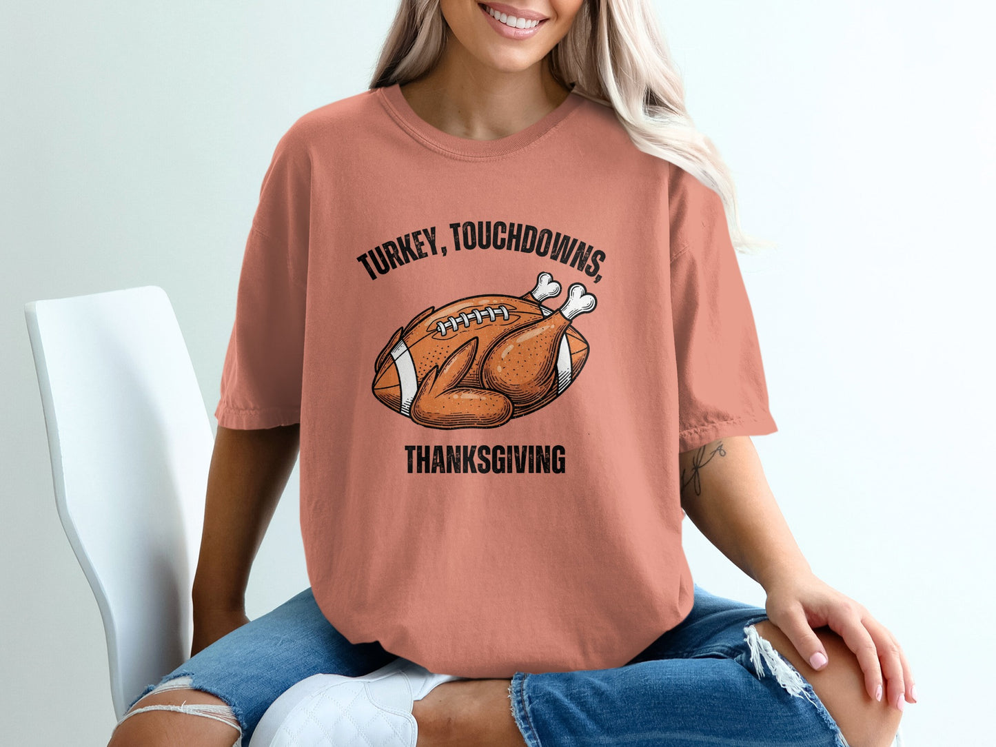 Turkey Touchdowns Thanksgiving shirt