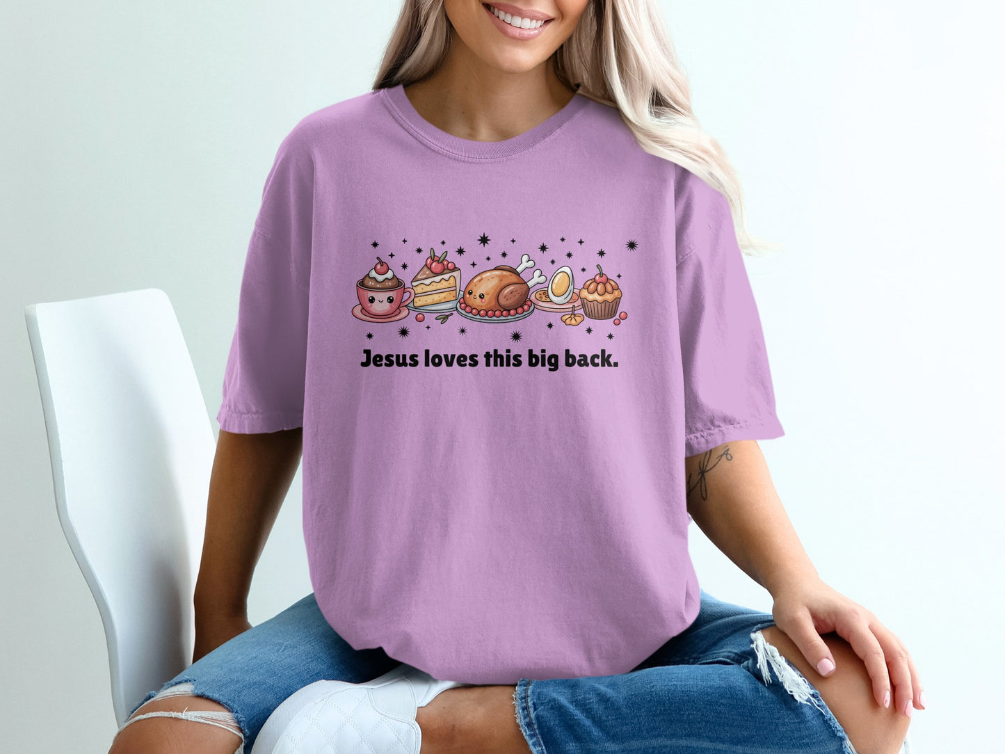 Jesus Loves This Big Back Shirt