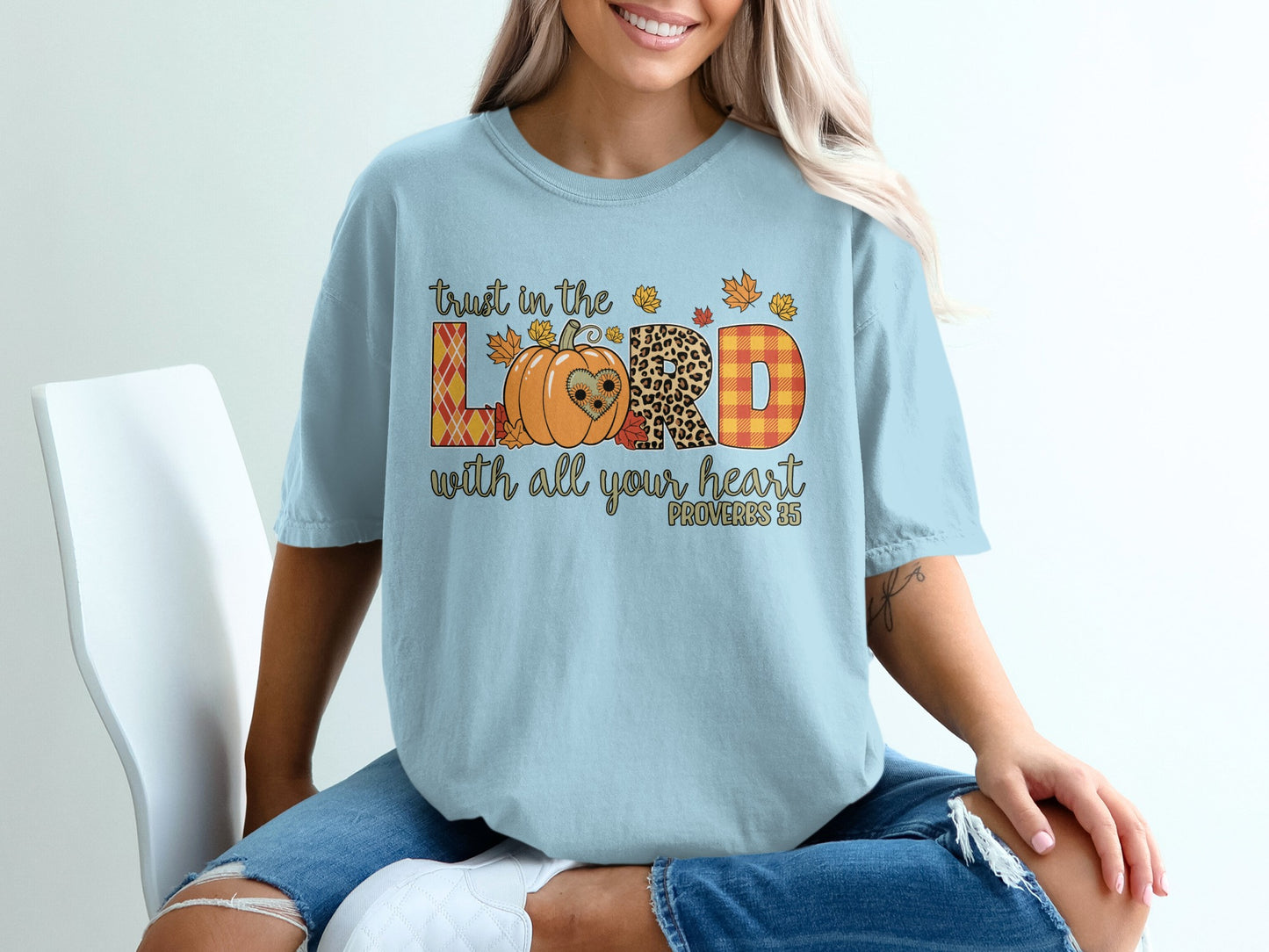Trust in the Lord with All Your Heart Proverbs 3:5 shirt