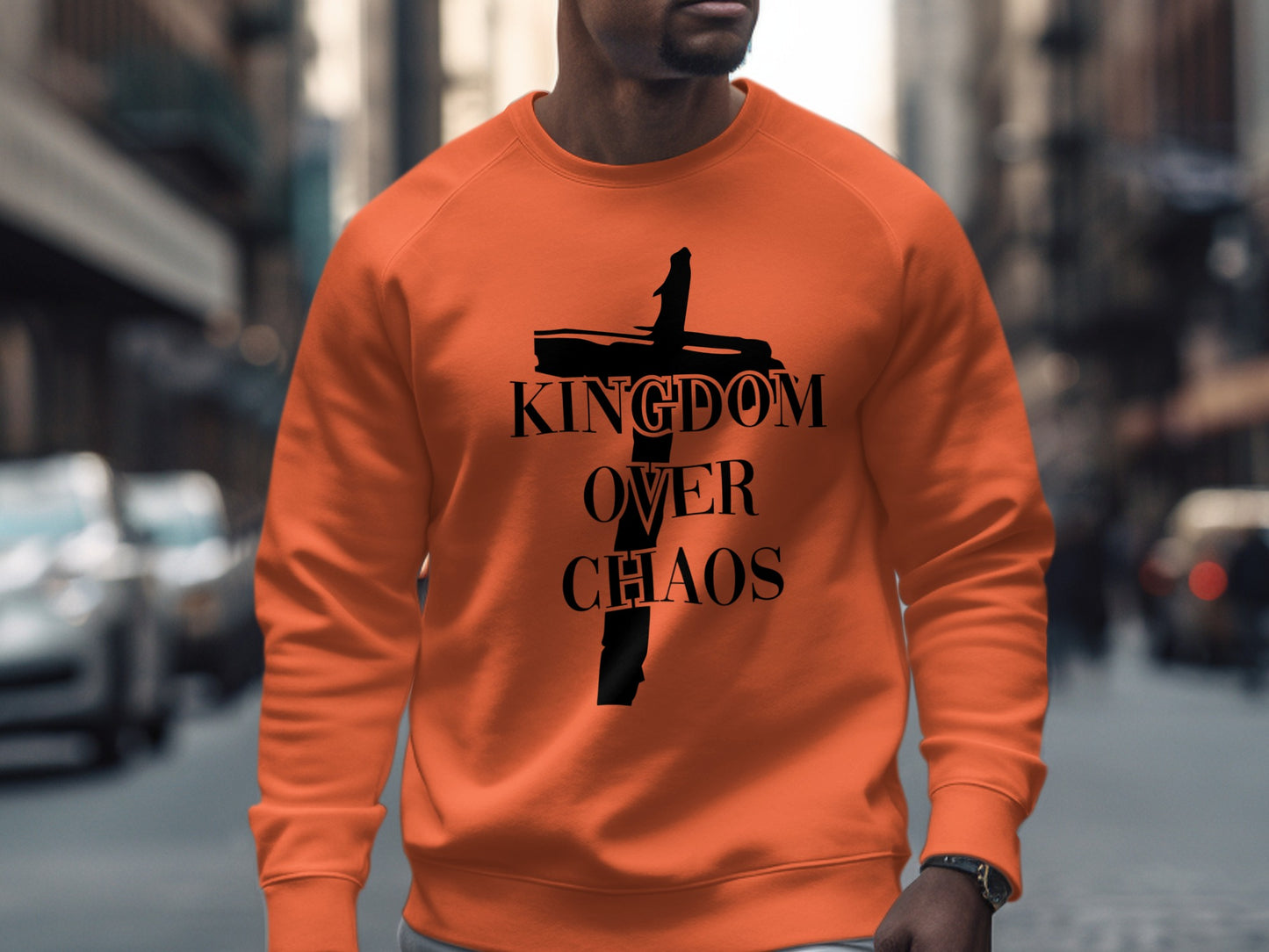 Kingdom Over Chaos Graphic Sweatshirt