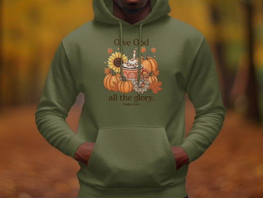 Give God All The Glory Graphic Hoodie Product