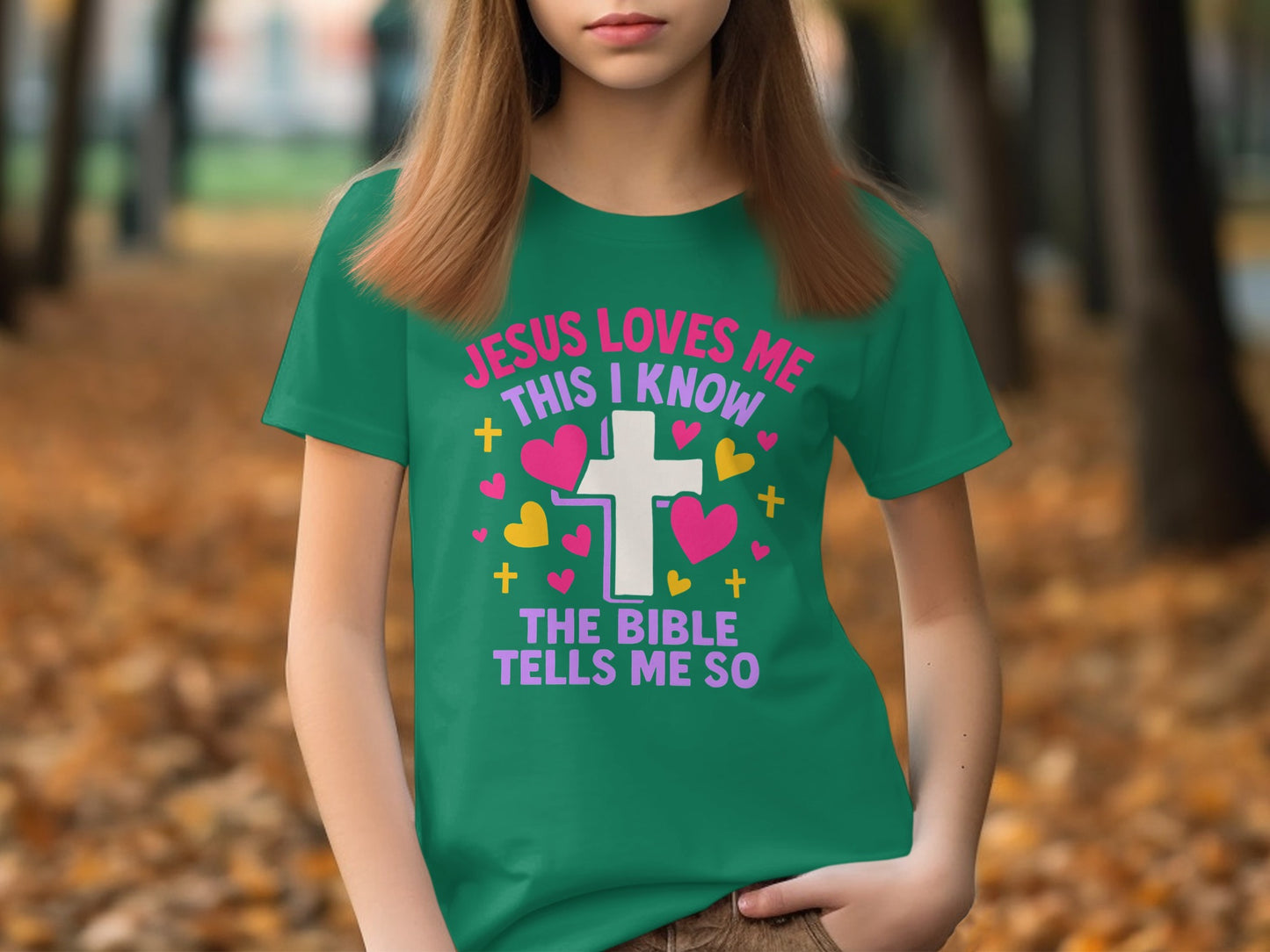 Jesus Loves Me This I Know Bible Tells Me T-shirt