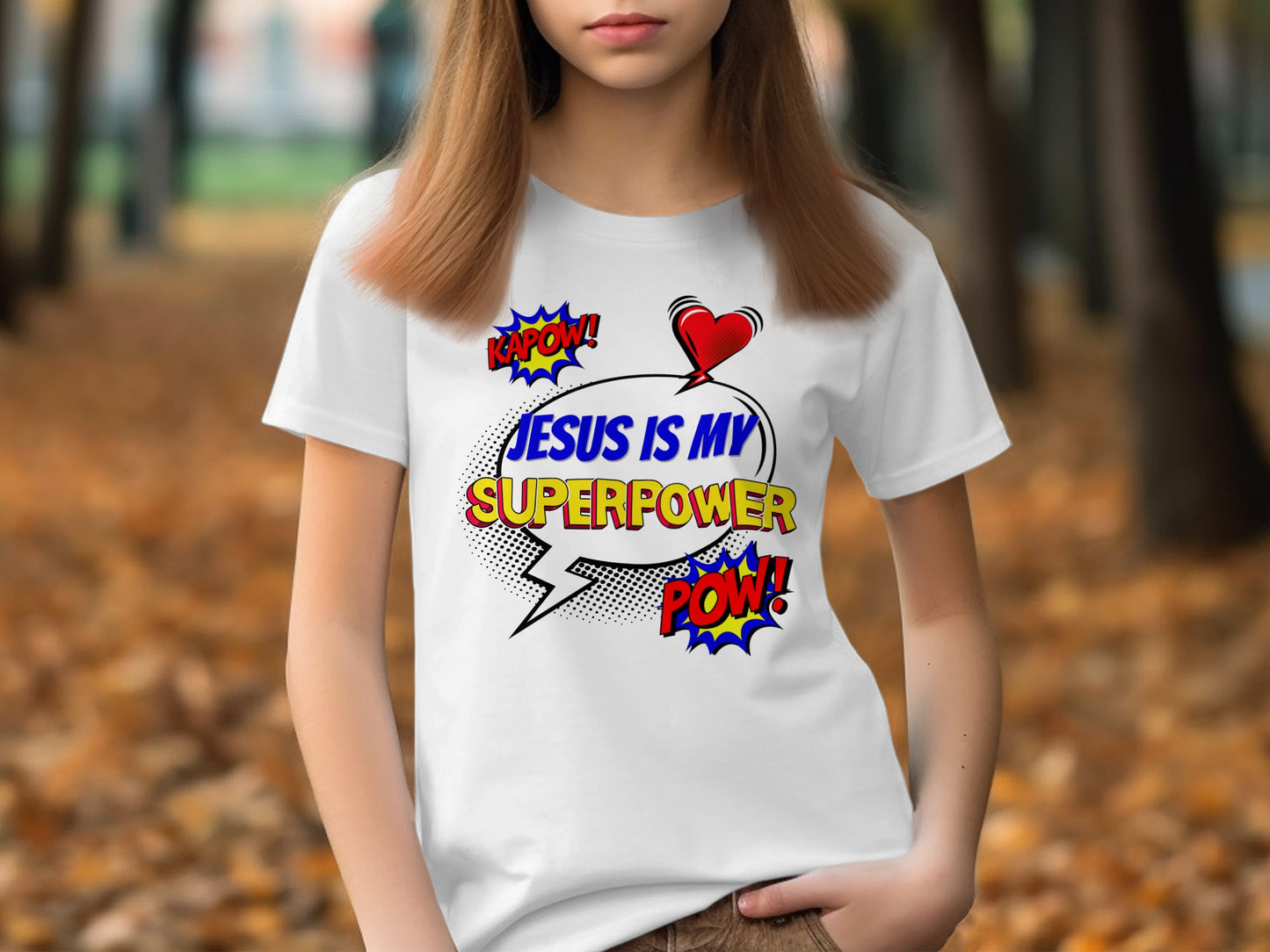 Jesus Is My Superpower Graphic T-shirt