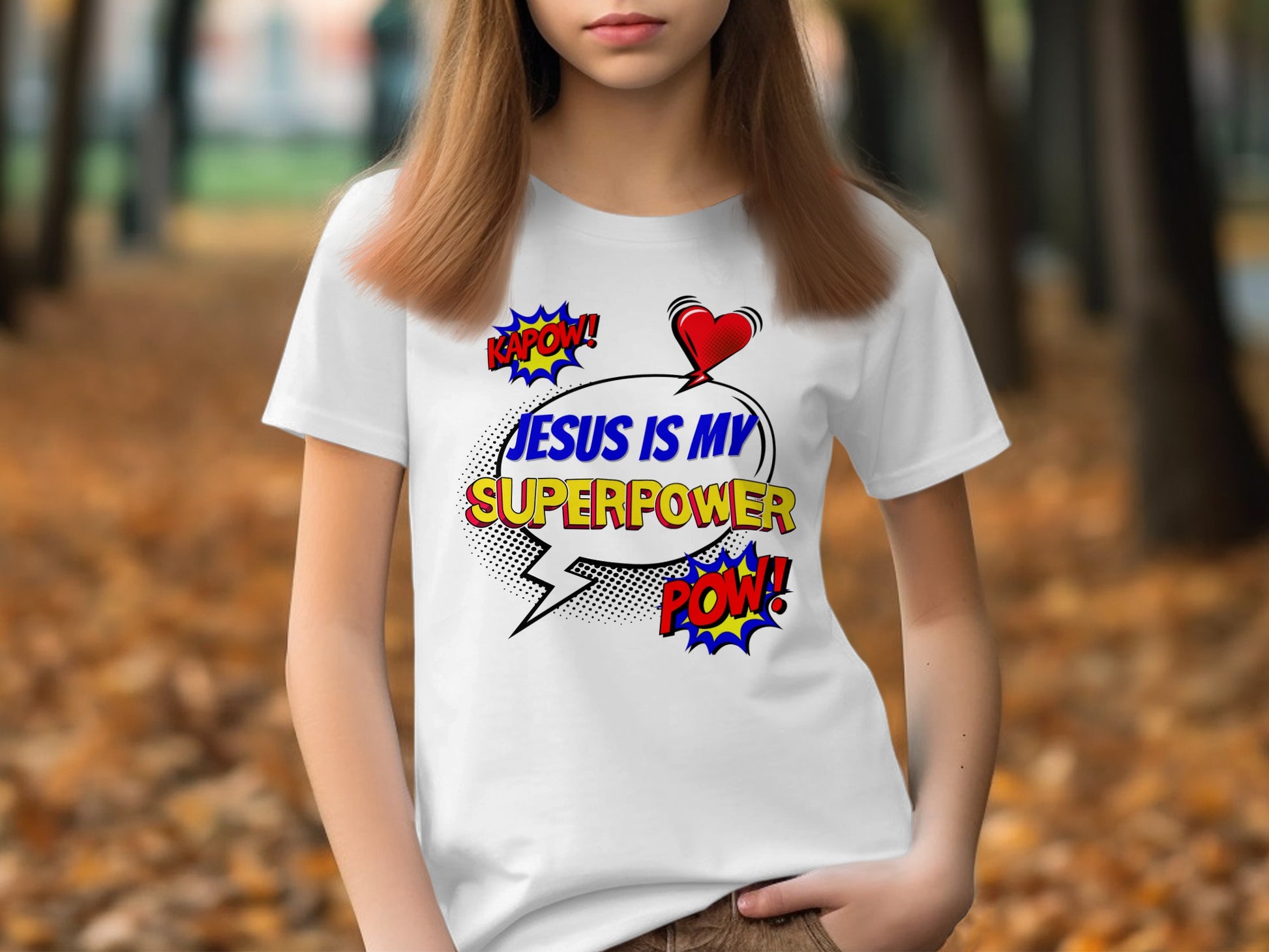 Jesus Is My Superpower Graphic T-shirt