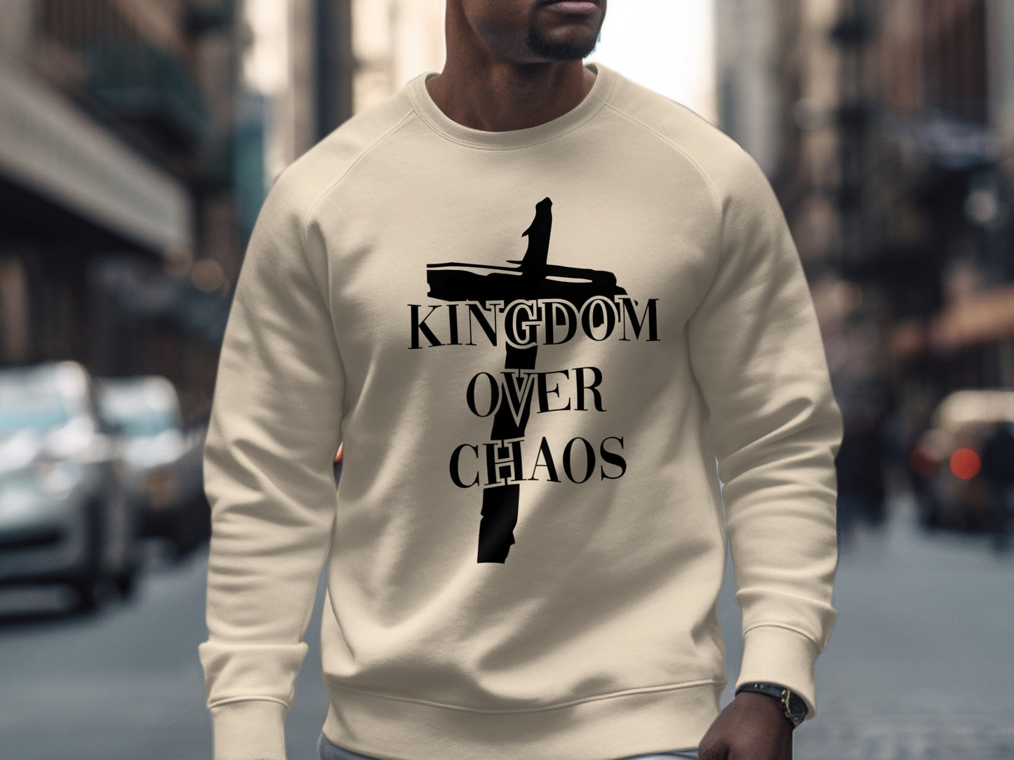 Kingdom Over Chaos Sweatshirt Fashion Apparel