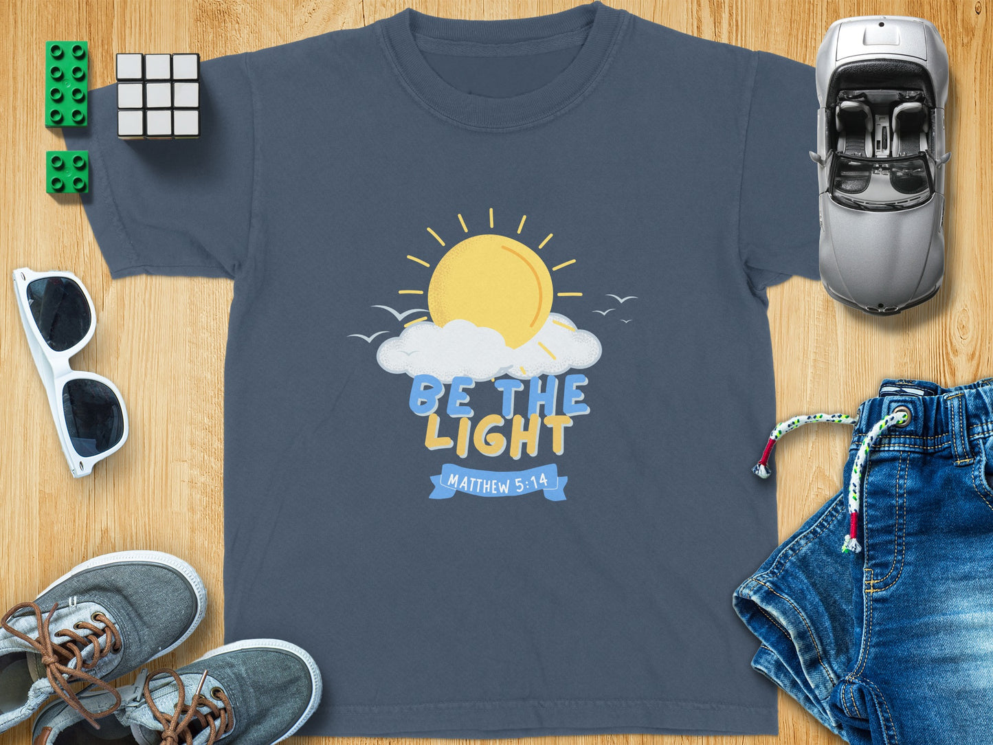 Be the Light Matthew 5:14 Inspirational Shirt