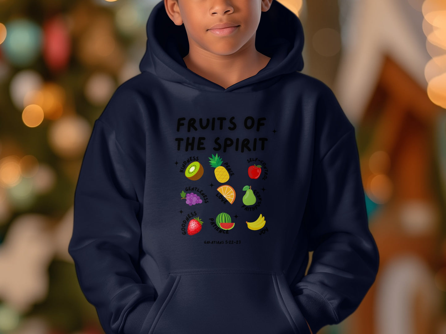 Fruits of The Spirit Graphic Hoodie