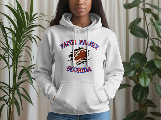 Faith Family Florida Football Hoodie product