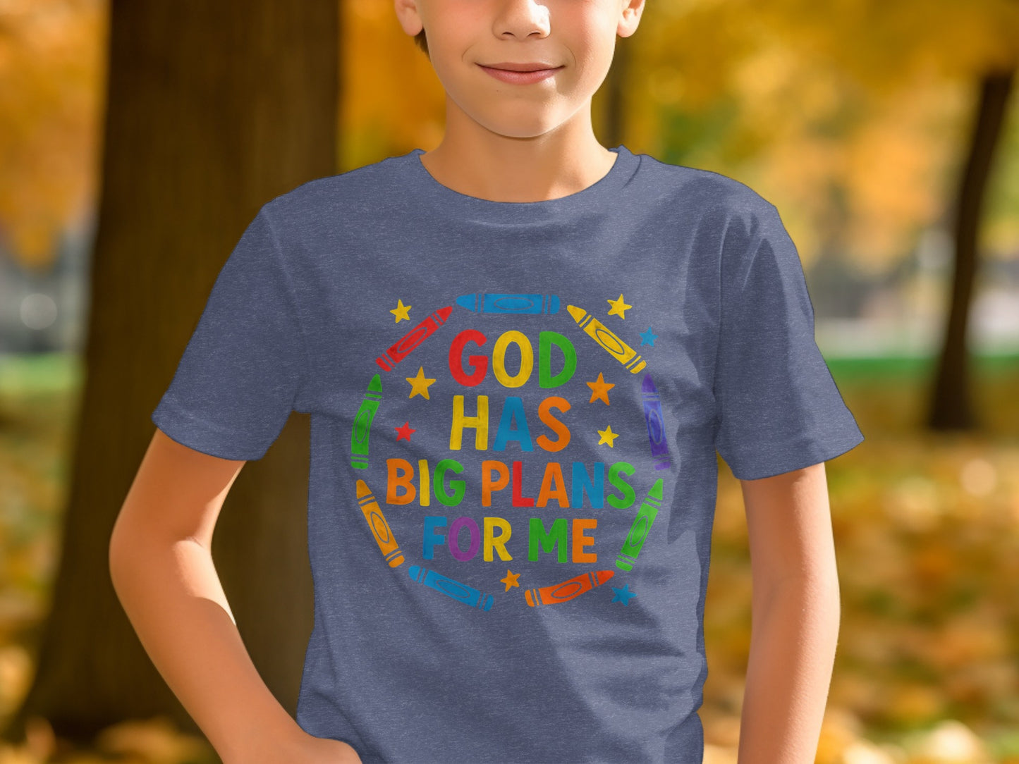 God Has Big Plans for Me Kids Shirt