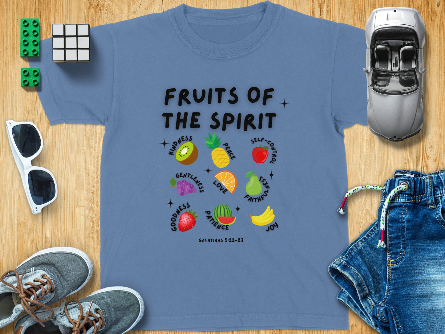 Fruits Of The Spirit Kids T-Shirt Boys Girls