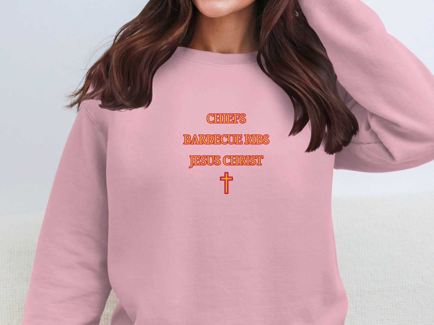 Chiefs Barbecue Ribs Jesus Christ Sweatshirt product type
