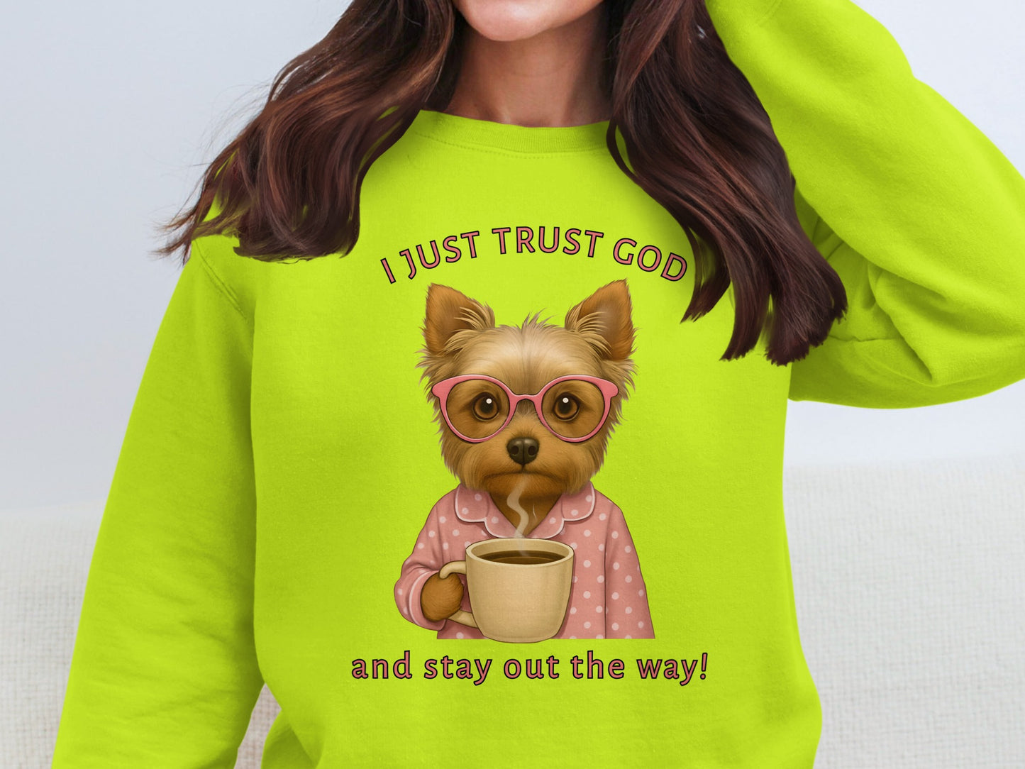 I Just Trust God And Stay Out The Way Shirt