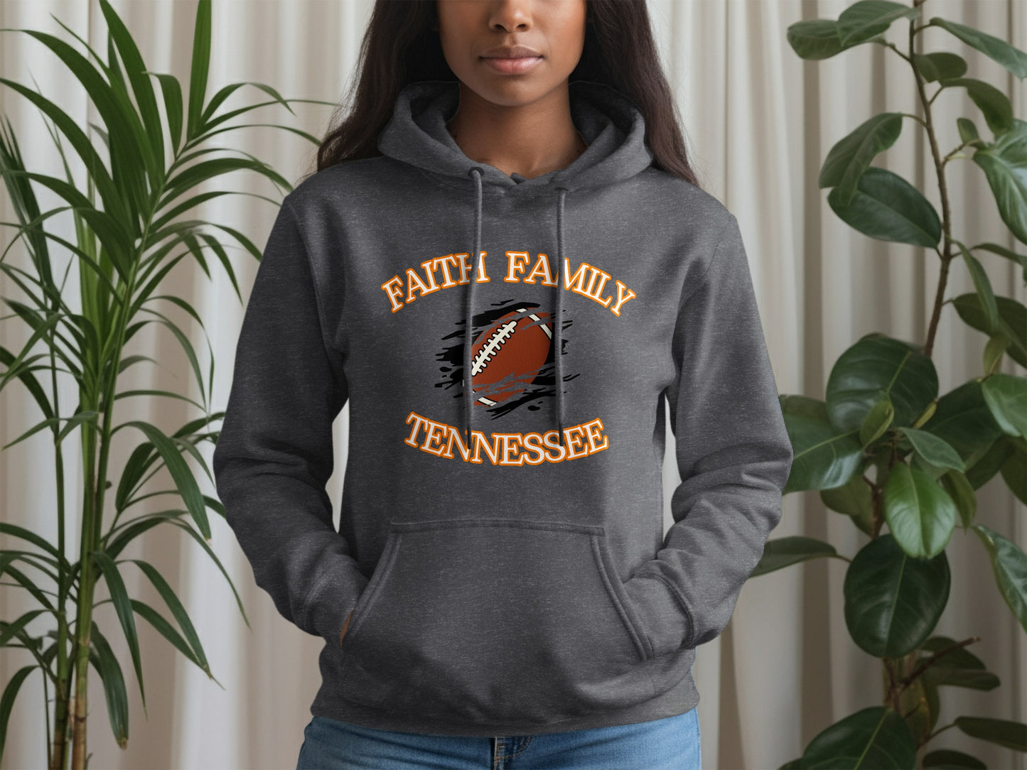 Faith Family Tennessee Football Hoodie product