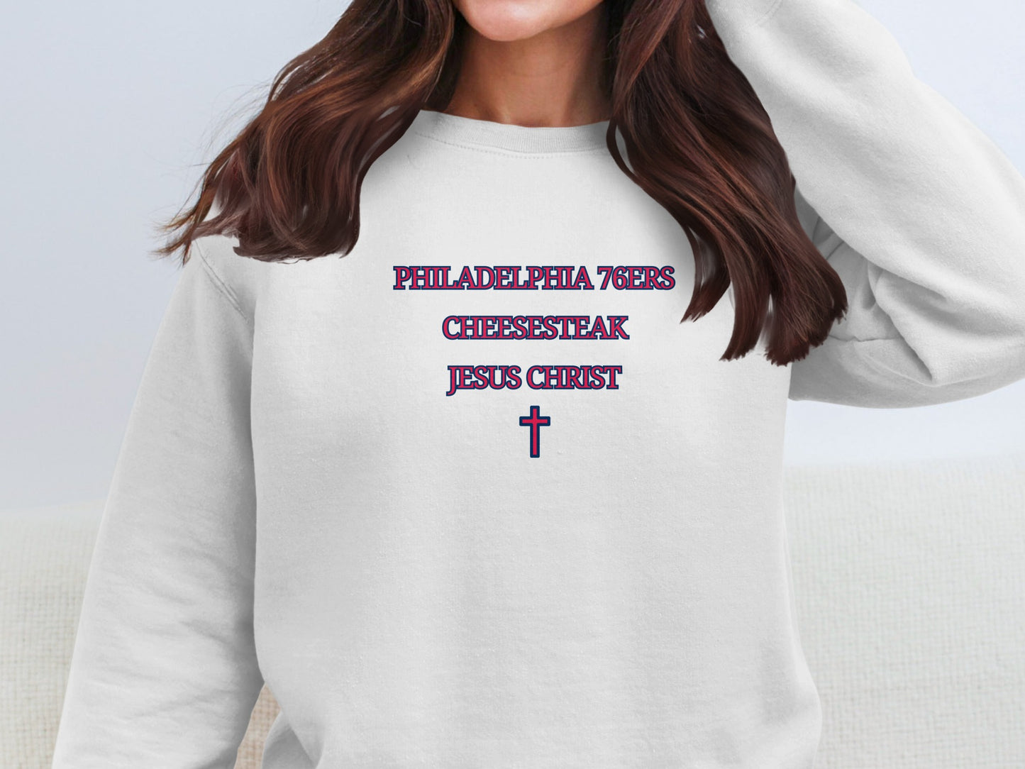 Philadelphia 76ers Cheesesteak Jesus Christ apparel