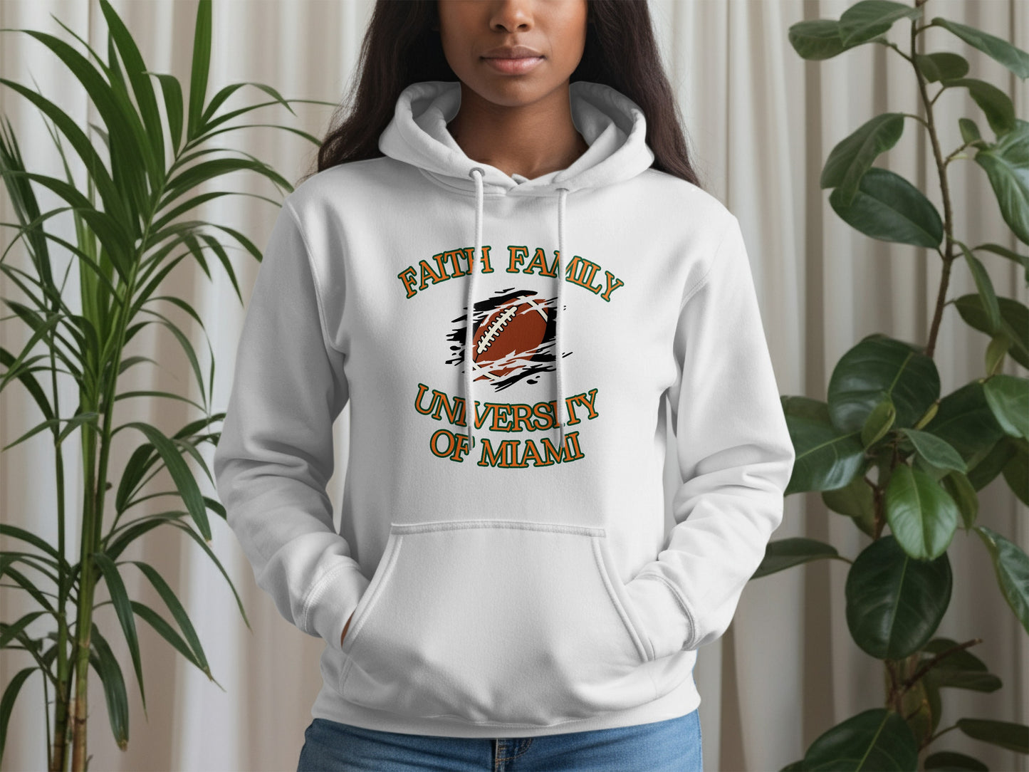 Faith Family University of Miami Hoodie product